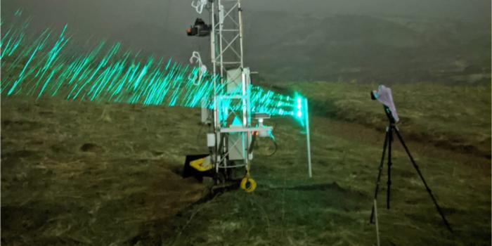 University of Utah researchers test instrumentation called Differential Emissivity Imaging Disdrometer, or DEID, which measures hydrometeor mass, size and density of snowflakes, at Red Butte Canyon. This equipment is used in groundbreaking snowflake research Utah’s mountains.